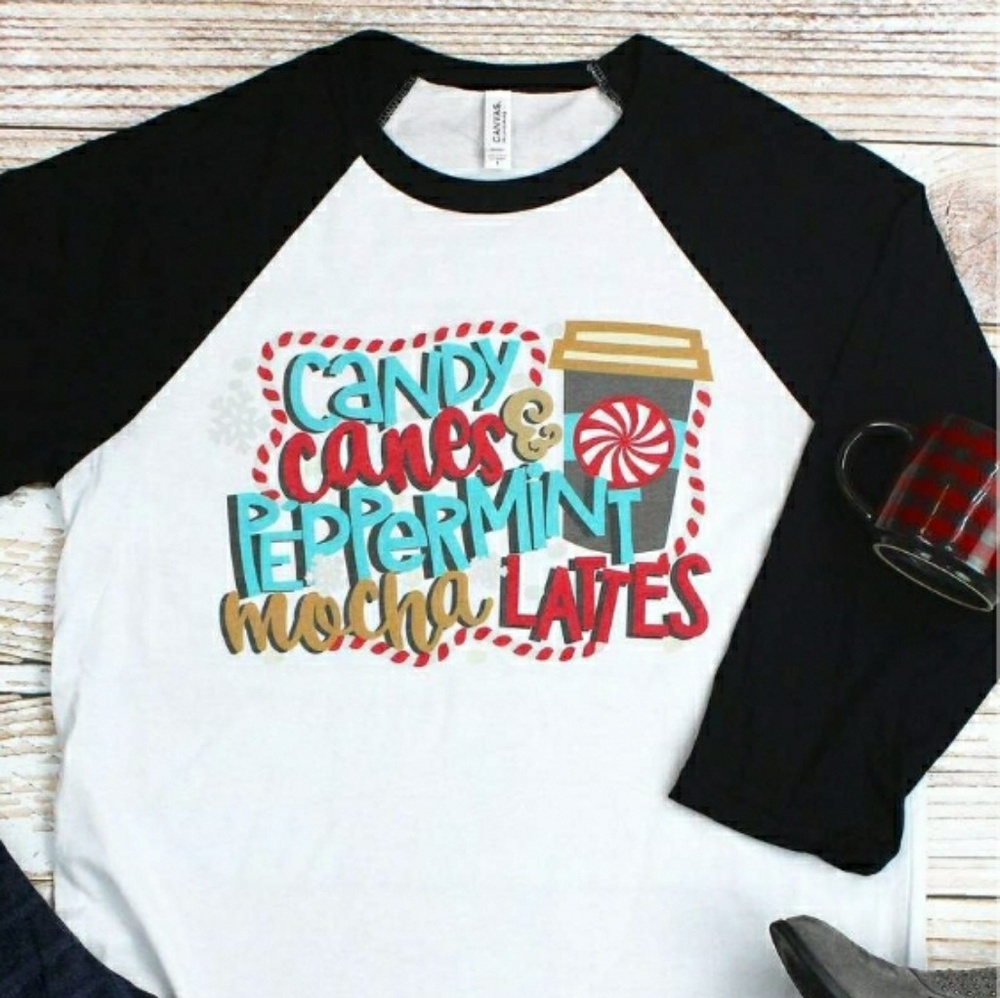 Sublimation Raglan tee